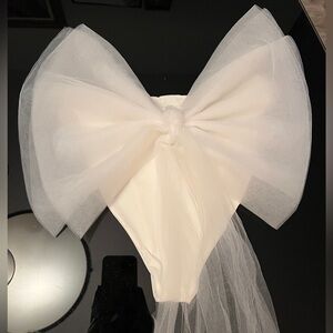 437 Bridal Swim Bottoms 🤍